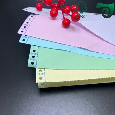 FSC Certified 50gsm 55gsm 8.5 11" Carbonless NCR Copy Paper Ideal For Office Invoices
