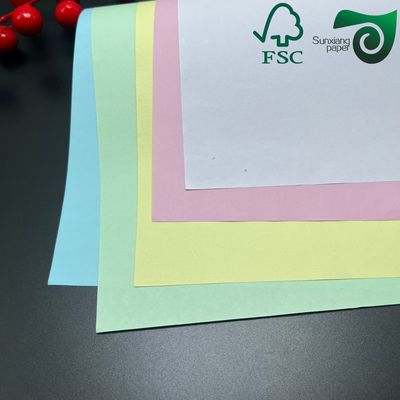 20lb 8.5'' 11" Carbonless NCR Copy Paper Sheet FSC For Office Invoices