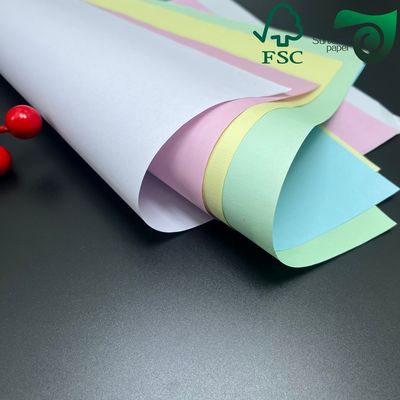 CB CFB CF 9.5"  11" Carbonless NCR Paper For Thermal Printers Crisp Clear Images FSC