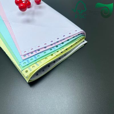 50g 55g Carbonless Copy Paper Blue Yellow NCR Carbonless Invoice Paper Sized 640mm  900mm FSC