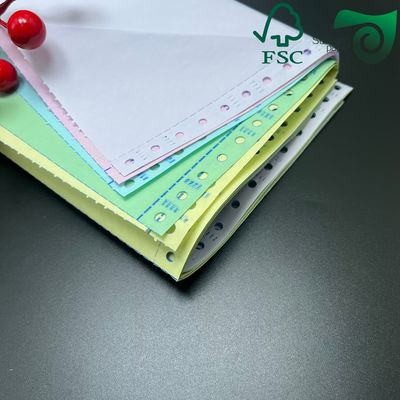FSC CB CF CFB Non Carbon Copy Paper Sheets For Computer Printing Carbonless Paper