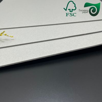 3.5mm Laminated Grey Book Binding Board For Furniture 50cm 52cm