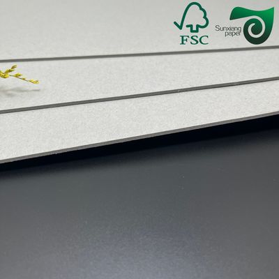 FSC Clay Coated Chipboard With Grey Back 900gsm 1400gsm  For Storage Boxes And Puzzles