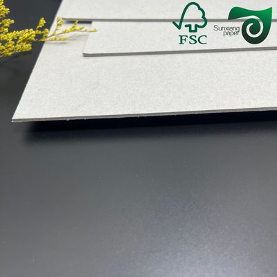 FSC Certified 250gsm 1500gsm Book Binding Board  Greyboard Paper For Packing Boxes