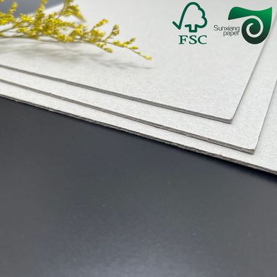 FSC Clay Coated Chipboard With Grey Back 900gsm 1400gsm  For Storage Boxes And Puzzles