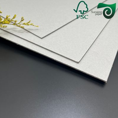 FSC Certified 400gsm 2000 Gsm Laminated Book Binding Board 1mm 2mm Greyboard