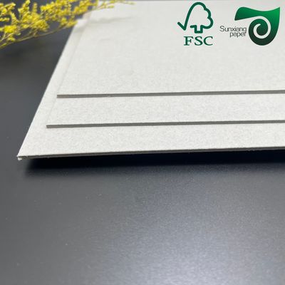 FSC Certified High Stiffness Grey Book Binding Board 2mm 4mm For Calendar Stands