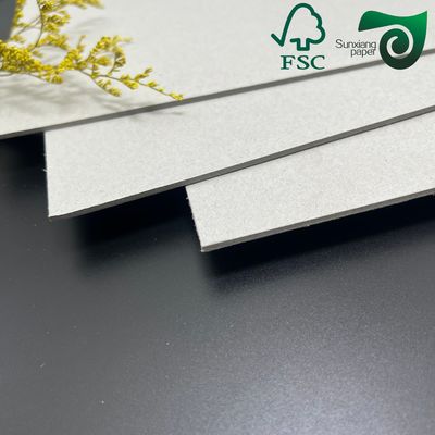 FSC Certified High Stiffness Grey Chipboard Paper Premium Material For Book Binding