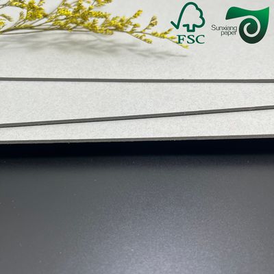 FSC Recycled Grey Black Chipboard  900gsm Premium Grade For Book Binding Packaging