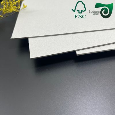 FSC Certified 1.0mm Grey Recycled Cardboard Sheets  Book Binding Carton Divider Board