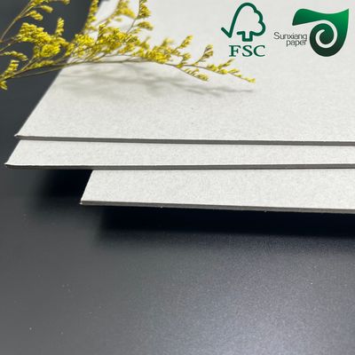 FSC Recycled Grey Black Chipboard  900gsm Premium Grade For Book Binding Packaging