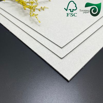 FSC 800gsm Recycled Grey Chipboard Rigid Grey Paperboard For Gift Boxes