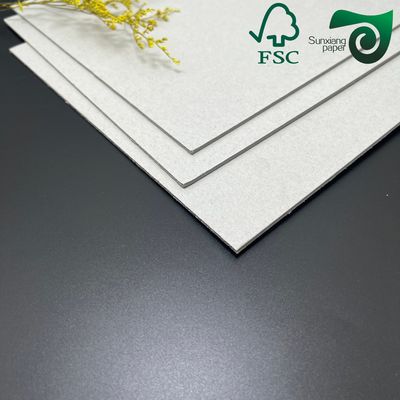 FSC Grey Board High Stiffness Smooth 250gsm For Packaging Book Binding Binding Chipboard