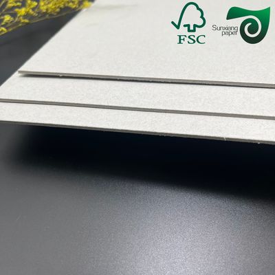 700gsm 800gsm 1.5mm 2.0mm High Rigid Recycled Grey Chipboard For Gift Packaging