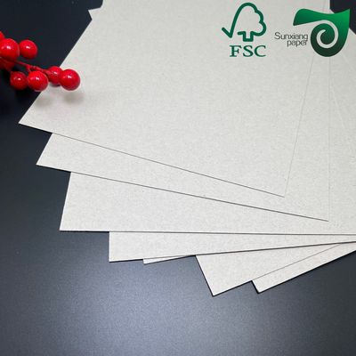 FSC 1.5mm 2mm Laminated Rigid Paper Board With One White Face Sized 1m By 1.3m