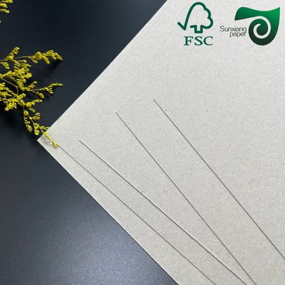 FSC Certified 3mm 4mm Grey Book Binding Board For Calendar Stands 575mm 770mm High Stiffness