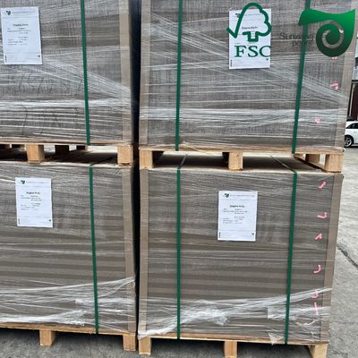 Grey Chipboard 250gsm 2400gsm 0.45mm 4mm ISO Certified Custom Grey Board For Packaging