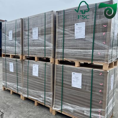 FSC 3.0mm 1750gsm Grey Chipboard Sheets High Stiffness Book Binding Board For Photo Frame Backing