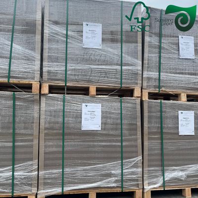 FSC 350gsm 420gsm Grey Chipboard For Paper Tube 1100mm 3'' Core Good Rigidity