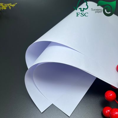 40gsm 50gsm OBA Free Uncoated Woodfree Offset Bond Paper Sheets Lightweight FSC SGS