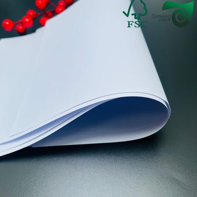 70lb 80lb Uncoated Woodfree Paper With Excellent Ink Absorption Available In Reel Or Sheet Form