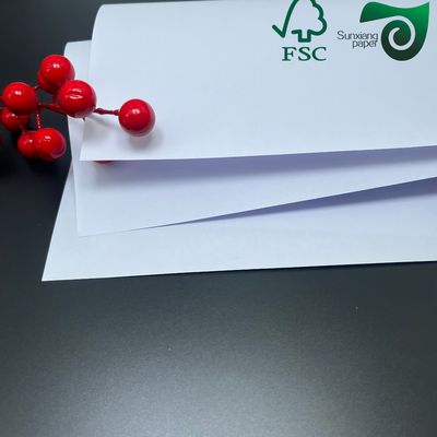 70lb 80lb Uncoated Woodfree Paper With Excellent Ink Absorption Available In Reel Or Sheet Form