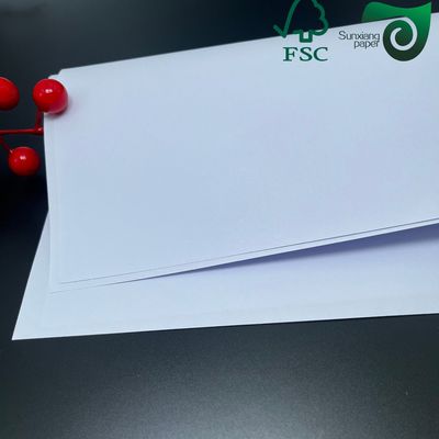 FSC Certified 80gsm 90gsm Super White Offset Paper Sheets  Excellent Printing Performance