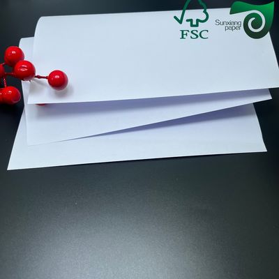 40g 100g Good Printing Uncoated Woodfree Adhesive Paper 18mm Width Cardboard