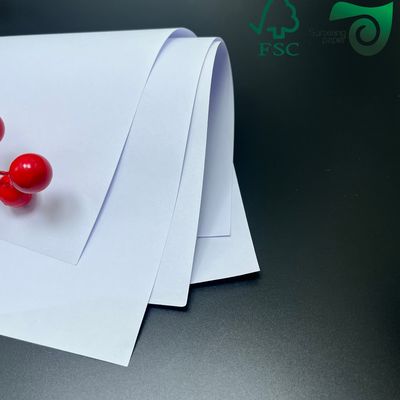 FSC Certified 80gsm 90gsm Super White Offset Paper Sheets  Excellent Printing Performance