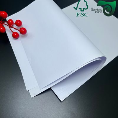 1.2mm 1.5mm Car Air Freshener Paper Sheet Good Perfume Absorbent White FSC