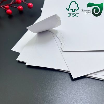 FSC Certified White Water Absorbent Paper 230g 250g  For Coaster Board Applications