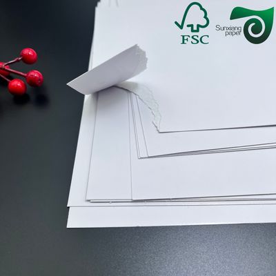 FSC Certified C2S Gloss Art Card Stock 80lb High Whiteness Double Sided Coated Board