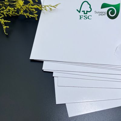 FSC White Coated Triplex Paper Board  1MM 1.5MM Thick  24in 36in For Clothing Boxes