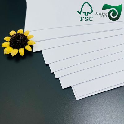 Uncoated Absorbent Paper 40pt 60pt 80pt Durable Disposable Paper Coaster Grade