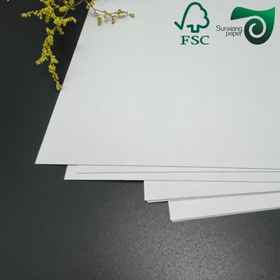 FSC Certified 230gsm Coaster Board Absorbent Paper Sheets With Rapid Water Absorption