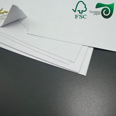 FSC Bright White Uncoated Paper Sheets 200g 250g 300g 350g For Offset Printing
