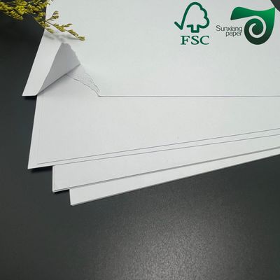 FSC Natural White Uncoated Paperboard  400gsm 450gsm For Beer Pads  Coasters