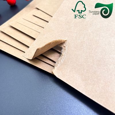 FSC Brown High Density Kraft Paper Sheets Up To 600gsm  Premium Food Packaging Solution