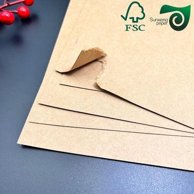FSC 300gsm Kraft Paperboard Liner For Gift Wrapping Carton Packaging Superior Protection