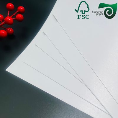 FSC Certified 230gsm 350gsm High Bulk FBB SBS Ivory Card Sheets Foldable  Cuttable