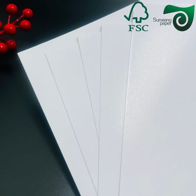 FSC Certified FBB C1S 320gsm 350gsm Single Side Coated Ivory Board White Cardboard