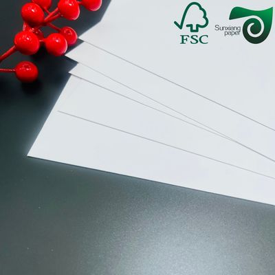 FSC Certified FBB C1S 320gsm 350gsm Single Side Coated Ivory Board White Cardboard