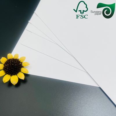 FSC Certified 230gsm 350gsm High Bulk FBB SBS Ivory Card Sheets Foldable  Cuttable