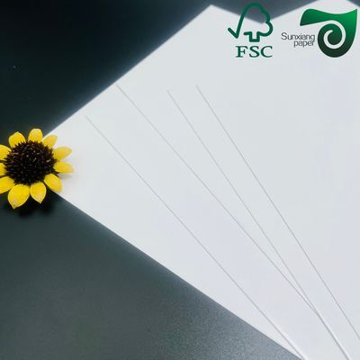 FSC Certified 230gsm 350gsm High Bulk FBB SBS Ivory Card Sheets Foldable  Cuttable