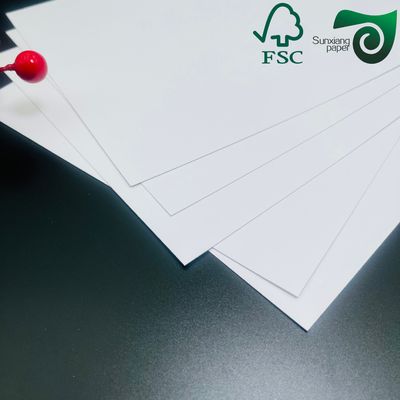 FSC C1S Coated One Side Cover Stock Virgin Wood Pulp 190gsm 400gsm Paperboard