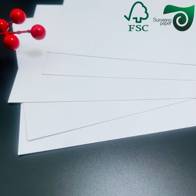 FSC Certified High Stiffness 190gsm 250gsm C1S White Clay Coated SBS Folding Box Board