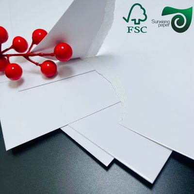 FSC Certified Double Sided Coated Glossy Art Card Stock High Whiteness C2S Art Board