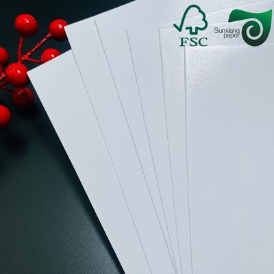 FSC C2S Glossy White Cover Paper 250gsm 12pt For Printing  88cm 66cm  70cm 100cm