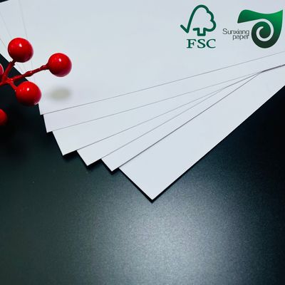 FSC 1.5mm 2.0mm Double Side Coated White Folding Cardboard  Ideal For Gift Boxes