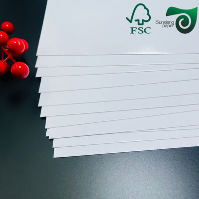 FSC 1.5mm 2.0mm Double Side Coated White Folding Cardboard  Ideal For Gift Boxes